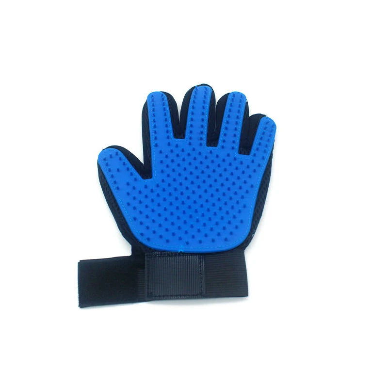 Pet Hair Removal Gloves – Rubber Grooming & Massage for Cats & Dogs