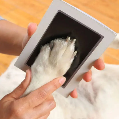 Pet Paw Print Ink Pad for DIY Footprints & Souvenirs