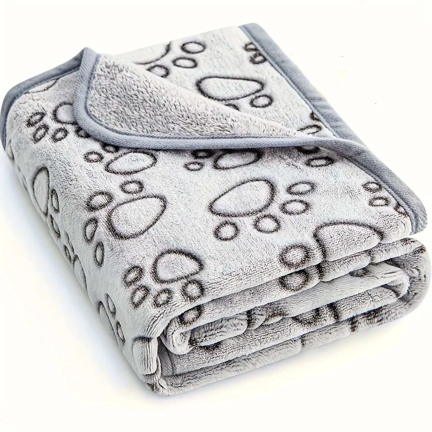 Ultra-Soft Fuzzy Dog Blanket for Ultimate Comfort & Warmth