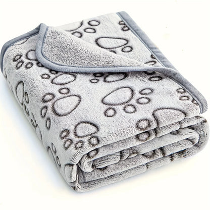 Ultra-Soft Fuzzy Dog Blanket for Ultimate Comfort & Warmth